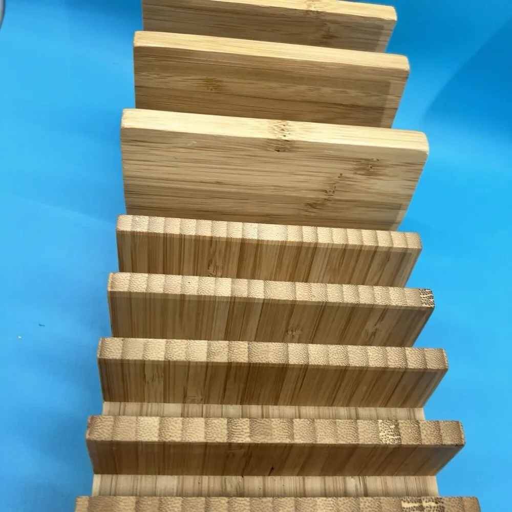 Bamboo Charging Station Organizer Multi-Device storage office supply wood